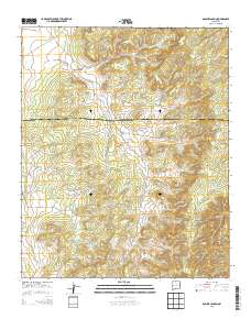 Bonine Canyon 2013 topographic map thumbnail