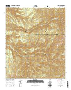 Bonner Canyon 2013 topographic map thumbnail