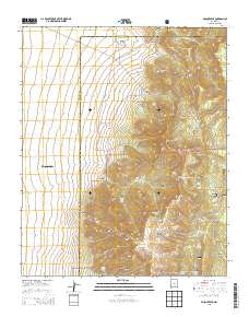 Bosque Peak 2013 topographic map thumbnail
