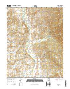 Brazos 2013 topographic map thumbnail