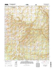 Bread Springs 2013 topographic map thumbnail