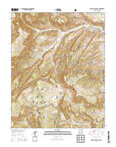 Broke Off Mountain 2013 topographic map thumbnail