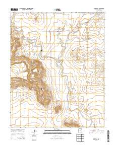 Bueyeros 2013 topographic map thumbnail