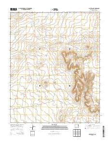 Bueyeros NE 2013 topographic map thumbnail