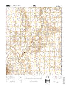 Buffalo Springs 2013 topographic map thumbnail