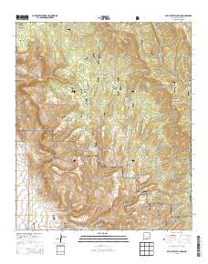 Bug Scuffle Canyon 2013 topographic map thumbnail
