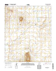 Bulldog Mesa 2013 topographic map thumbnail