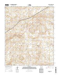 Burro Lake 2013 topographic map thumbnail
