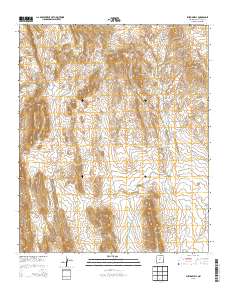 Bustos Well 2013 topographic map thumbnail