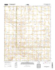 Button Mesa North 2013 topographic map thumbnail