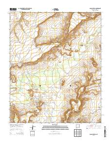Acoma Pueblo 2013 topographic map thumbnail