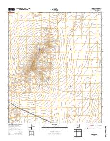 Aden Hills 2013 topographic map thumbnail