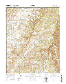 Adobe Downs Ranch 2013 topographic map thumbnail