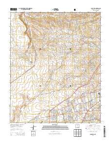 Agua Fria 2013 topographic map thumbnail