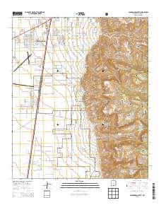 Alamogordo South 2013 topographic map thumbnail