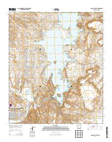 Elephant Butte 2013 topographic map thumbnail