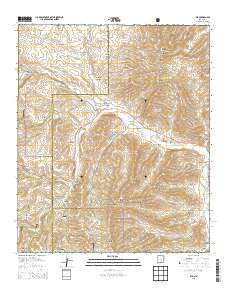 Elk 2013 topographic map thumbnail