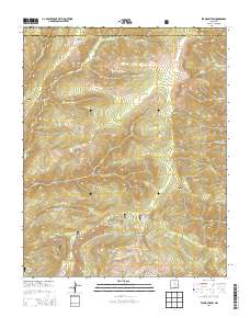Elk Mountain 2013 topographic map thumbnail