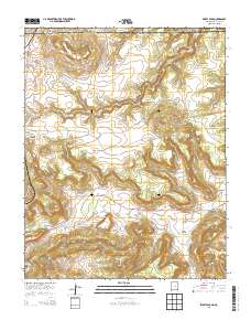Emery Peak 2013 topographic map thumbnail