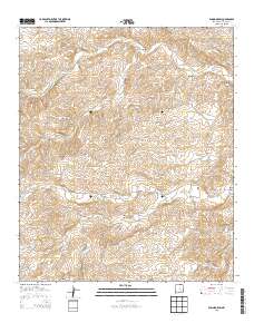 Encino Draw 2013 topographic map thumbnail