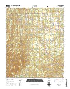Escabosa 2013 topographic map thumbnail