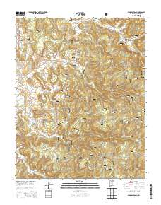 Espinosa Ranch 2013 topographic map thumbnail