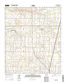 Espuela 2013 topographic map thumbnail