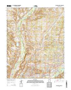 Farmington North 2013 topographic map thumbnail