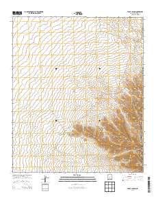 Fence Canyon 2013 topographic map thumbnail