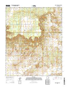 Fence Lake SW 2013 topographic map thumbnail