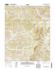Five Lakes Canyon NE 2013 topographic map thumbnail