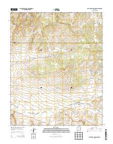 Five Lakes Canyon NW 2013 topographic map thumbnail