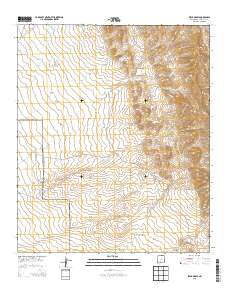 Fleck Draw 2013 topographic map thumbnail