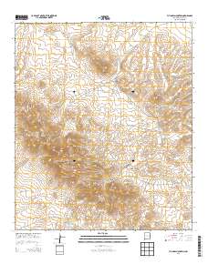 Flying W Mountain 2013 topographic map thumbnail