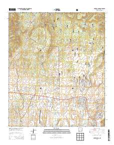 Fort Bayard 2013 topographic map thumbnail