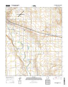 Fort Sumner East 2013 topographic map thumbnail