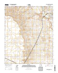 Fort Sumner West 2013 topographic map thumbnail