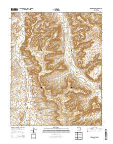Fresno Canyon 2013 topographic map thumbnail