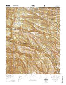 Frijoles 2013 topographic map thumbnail