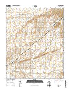Galisteo 2013 topographic map thumbnail