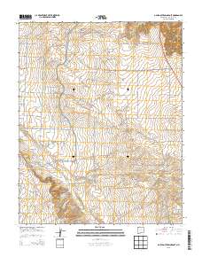 Gallegos Trading Post 2013 topographic map thumbnail