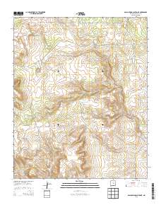 Gallo Spring Canyon NE 2013 topographic map thumbnail