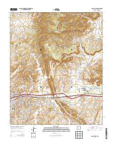 Gallup East 2013 topographic map thumbnail