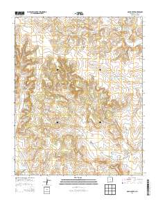 Garcia Creek 2013 topographic map thumbnail
