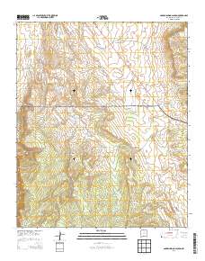 Garden Spring Canyon 2013 topographic map thumbnail
