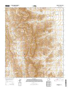 Gardner Peak 2013 topographic map thumbnail