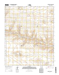 Garrett Ranch 2013 topographic map thumbnail