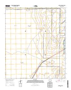 Garton Lake 2013 topographic map thumbnail