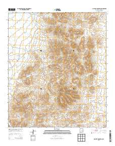 Gillespie Mountain 2013 topographic map thumbnail