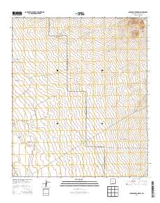 Goldenburg Draw 2013 topographic map thumbnail